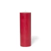 Blockljus Stearin 20x6,8cm Röd