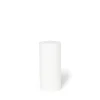 Blockljus Stearin 15x6,8cm Vit