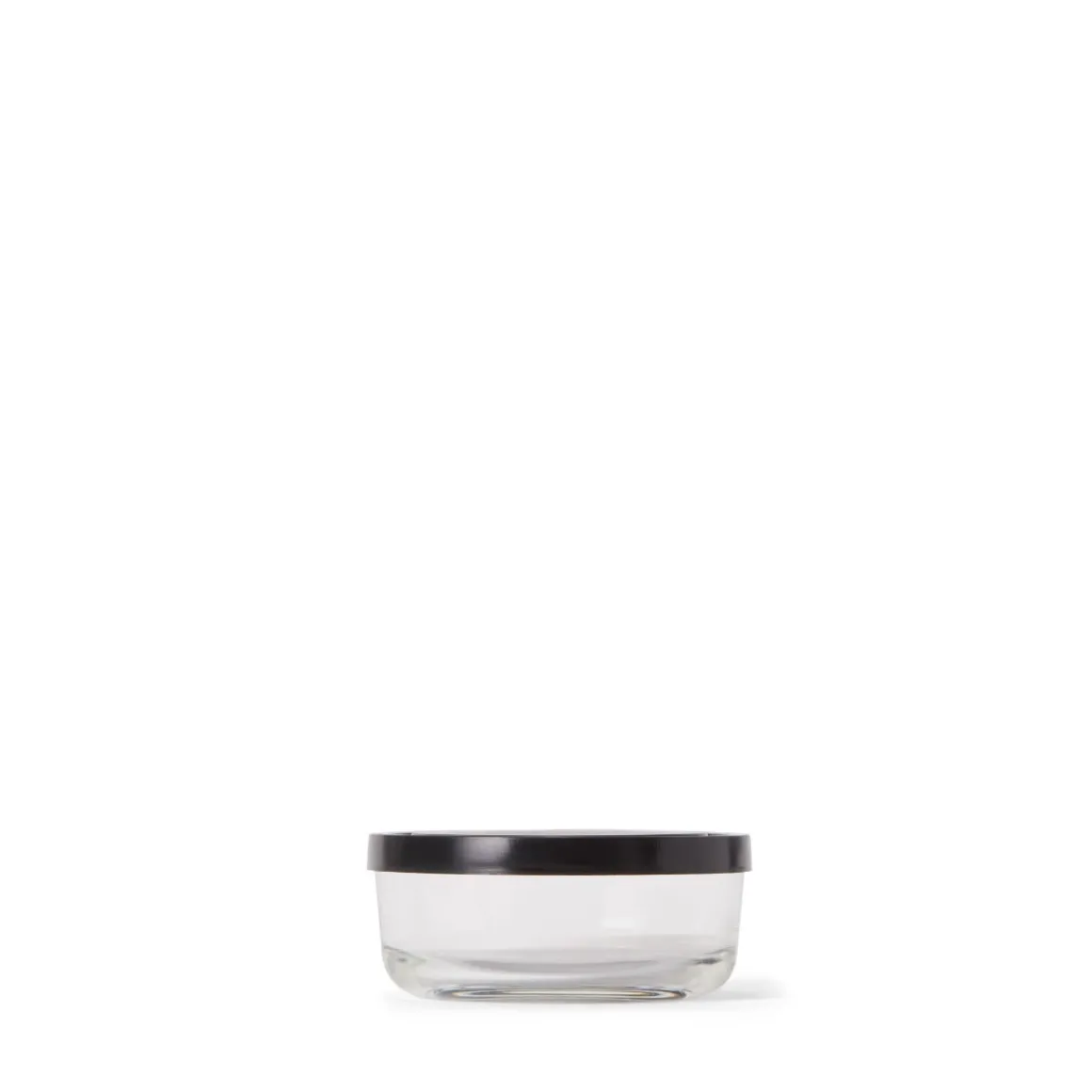 Burk Glas Lock 0,3L Låg Svart