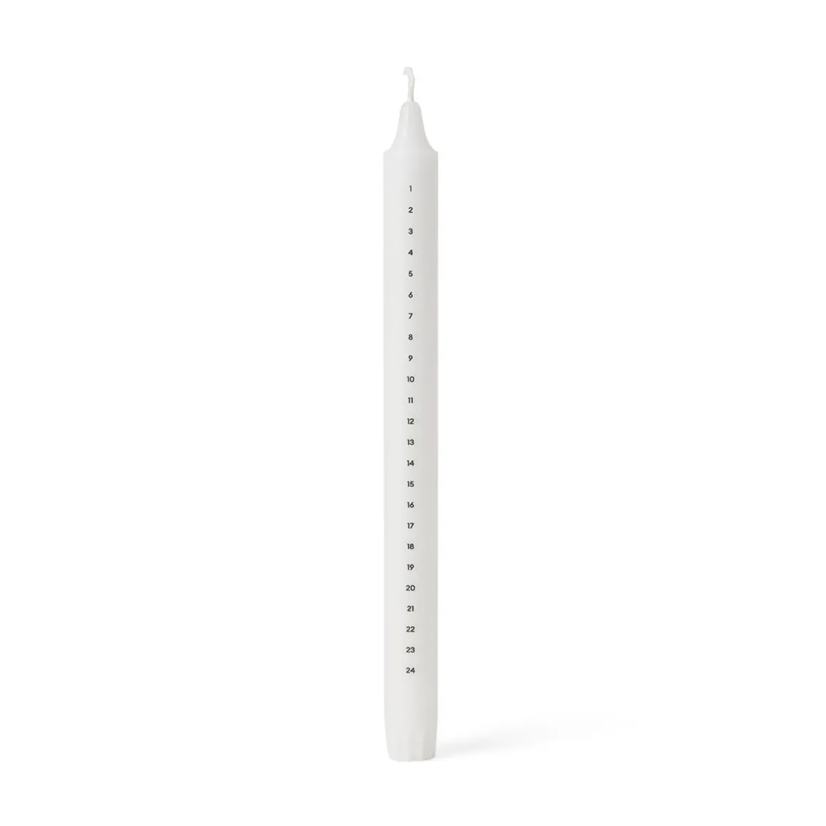 Datumljus Stearin 27,5cm Vit
