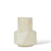 Glasvas Akvarell 15x20cm Beige