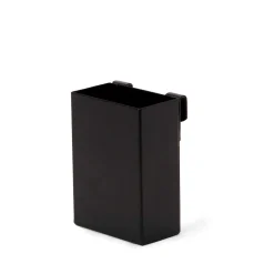 Hängkorg Järn 7x10cm Svart