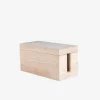 Kabelbox Trä 11,5x24,5cm