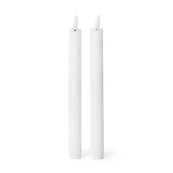 Kronljus LED 25cm 2-p Vit