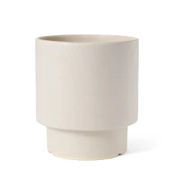 Kruka Stengods Fat 32cm Beige
