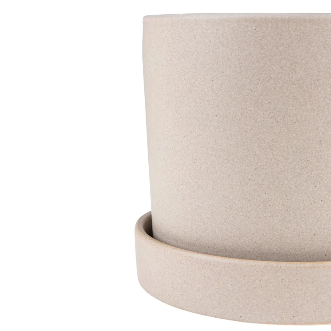 Kruka/Fat Stengods 17,5cm Beige