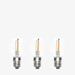 Ljuskälla Elljusstake 3-Pack