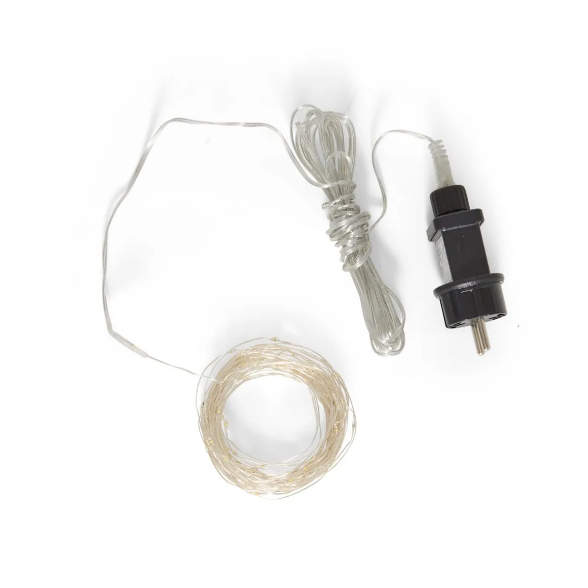 Ljusslinga 100 LED Micro 15m Silver