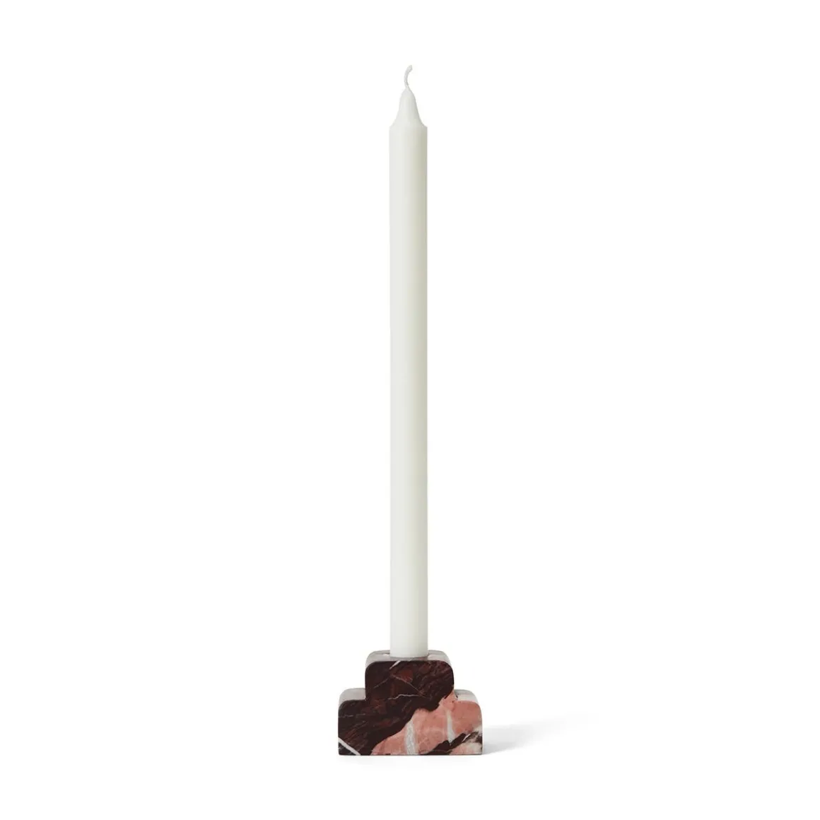Ljusstake Radial 8x5,3cm Marmor