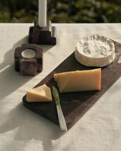 Ljusstake Radial 8x5,3cm Marmor
