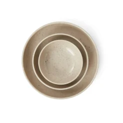 Skål Bruno 16cm Stengods Spräcklig Beige