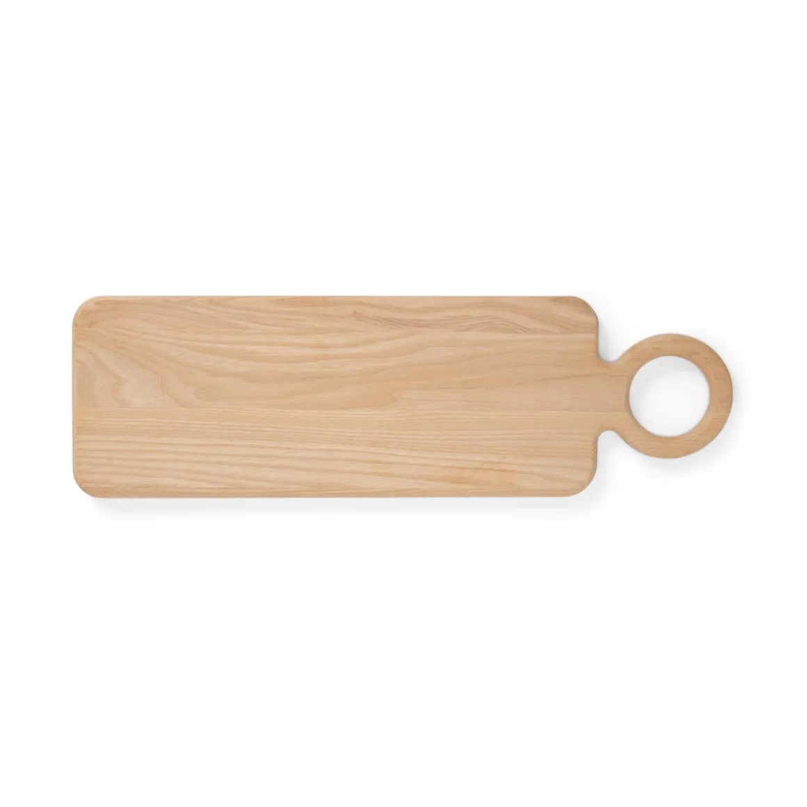 Skärbräda Loop 46x14cm Ask