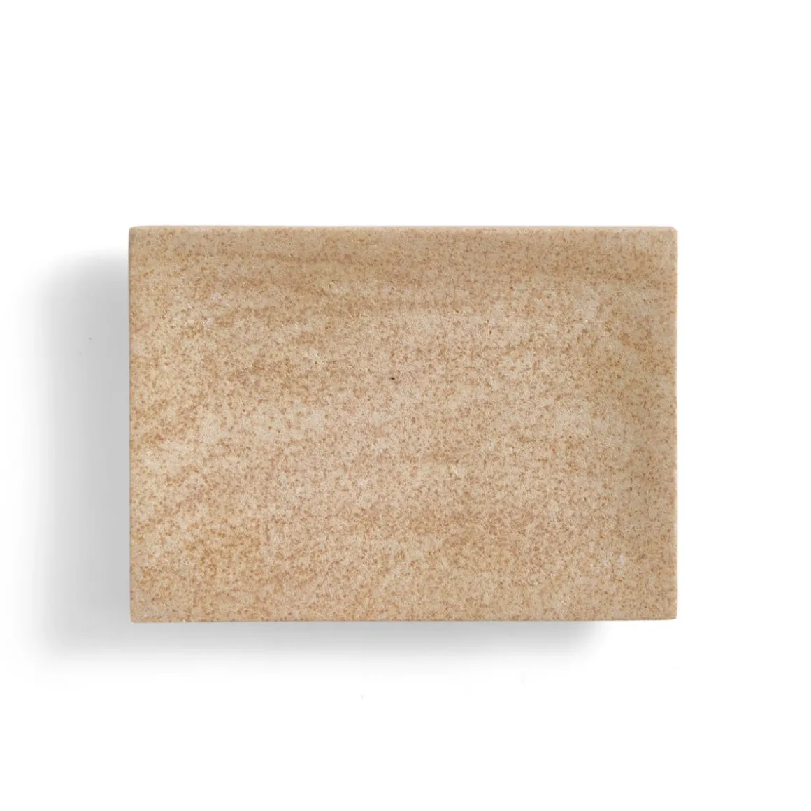 Tvålfat 9x12cm Marmor Sand